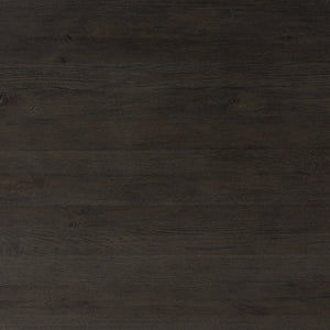 Noeline Double Extension Dining Table - Cracked Smoked Black Veneer