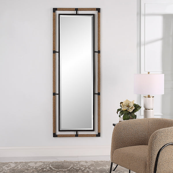Melville Iron & Rope Tall Mirror