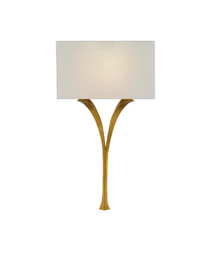 Choisy Wall Sconce In Antique Gold Leaf
