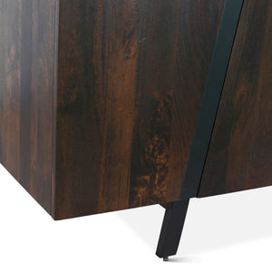 Riviera 74" Sideboard Dark Walnut