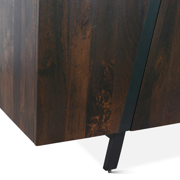 Riviera 74" Sideboard Dark Walnut