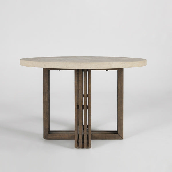 Aspen 47" Reclaimed Pine Dining Table - Distressed Brown