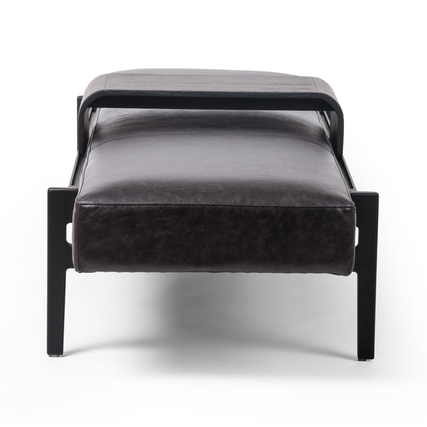 Fawkes Bench In Brushed Ebony