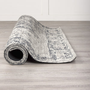 Greyson 8 x 10 Gray Wool and Polyester Area Rug