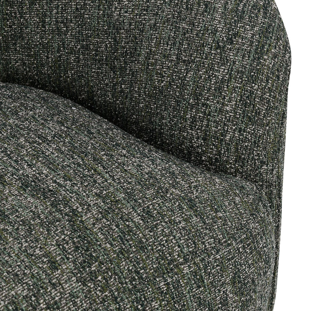 Beverly Upholstered Swivel Chair - Antique Green