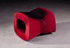 Seat Belt Stool,Red