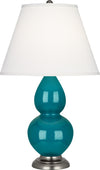 Peacock Small Double Gourd Accent Lamp