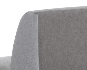 JACLYN MODULAR - LEFT ARMCHAIR - EGYPT LIGHT GREY / DANNY MEDIUM GREY