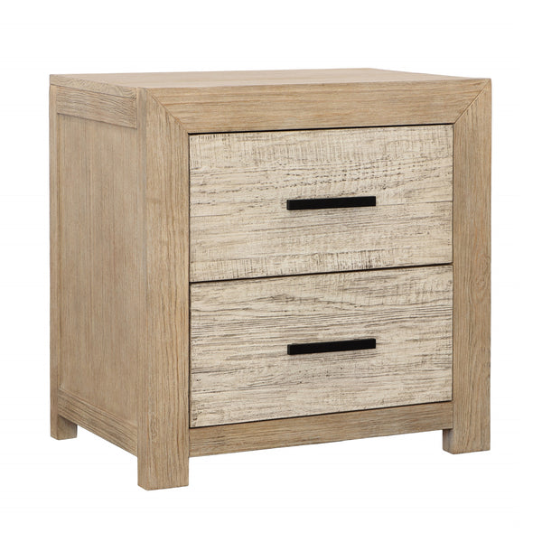 Hampton Nightstand Double Drawer