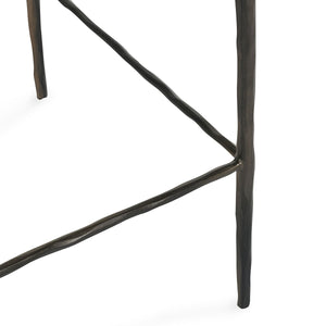 Bose Leather Counter Stool - Onyx Black