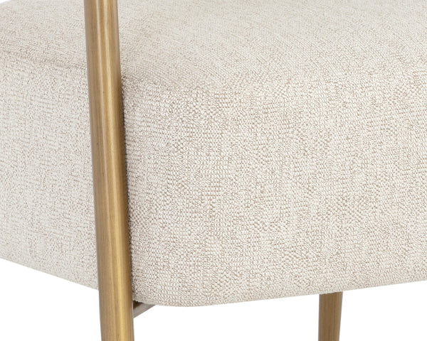 MAESTRO LOUNGE CHAIR - DOVE CREAM