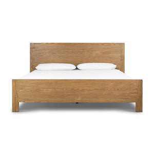 Meadow Bed In Tawny Oak - King