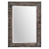 Liuhana Mirror In Dark Charcoal