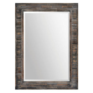 Liuhana Mirror In Dark Charcoal