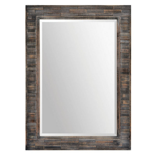Liuhana Mirror In Dark Charcoal