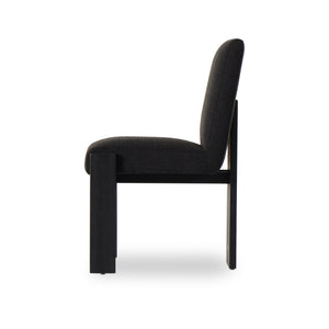 Roxy Dining Chair In Gibson Black