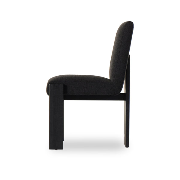 Roxy Dining Chair In Gibson Black