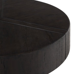 Renan Coffee Table in Dark Espresso Reclaimed French