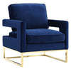 Avery Navy Velvet Chair