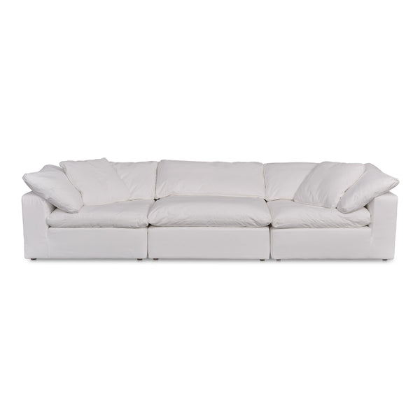 Moe's Clay Modular Sofa in Cream White