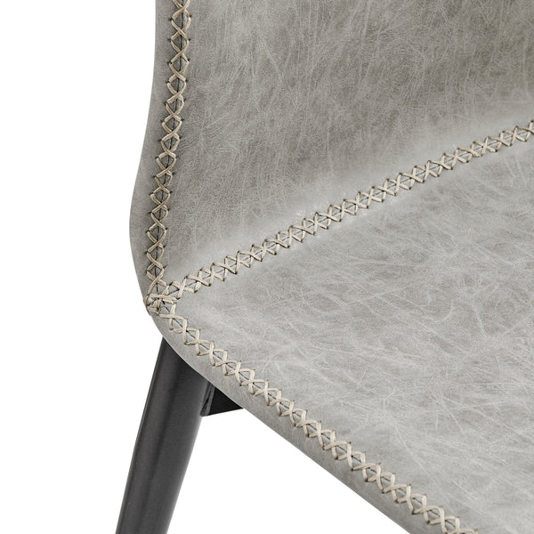 Jayden Dining Side Chair In Vintage Mist Gray (Set of 2)