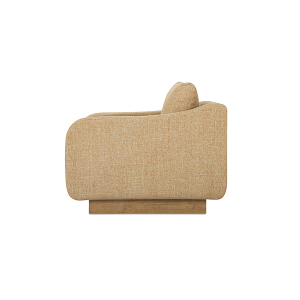Moe's Keane Lounge Chair with Cushion in Ochre