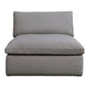 Moe's Miles Outdoor Chaise Speckled Light Grey