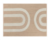 DERBY HAND-WOVEN RUG - SAND / CREAM - 9' X 12'