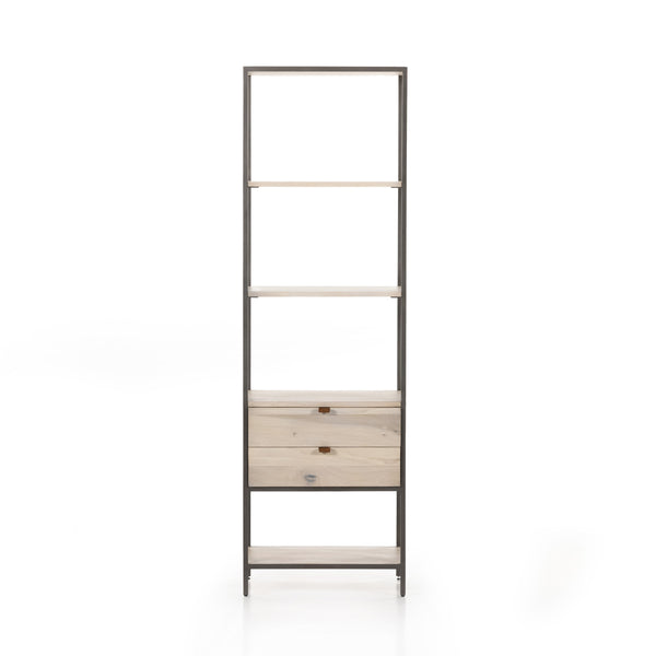 Trey Bookshelf In Dove Poplar