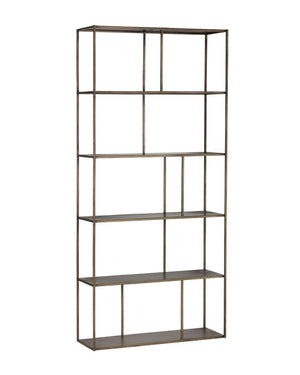 Eiffel Bookcase - Large - Antique Brass