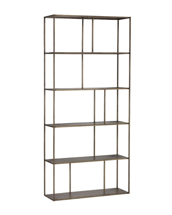 Eiffel Bookcase - Large - Antique Brass