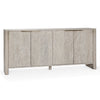 Ledro Solid Wood 4-Drawer Cabinet in Cream