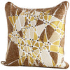 Pillow Cover | Brown & Bronze - 18 x 18