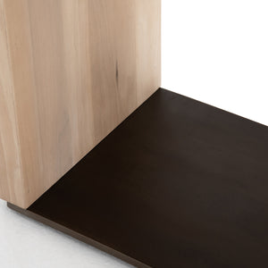 Hudson C Table In Ashen Walnut