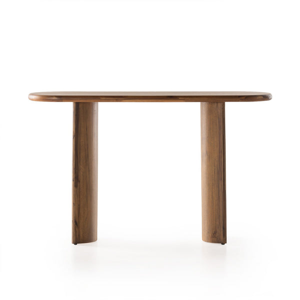 Paden Console Table - Sandy Acacia Solid
