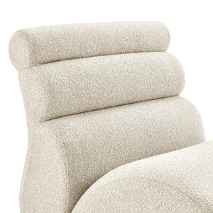 Lucius Boucle Accent Chair, Milford Beige 