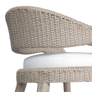 Hawkins Outdoor Dining Chair in Vintage White