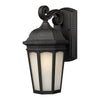 Newport Outdoor Wall Light in Black Finish