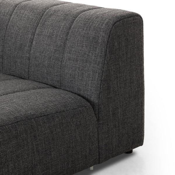 Build Your Own: Langham Channeled Sectional - Saxon Charcoal