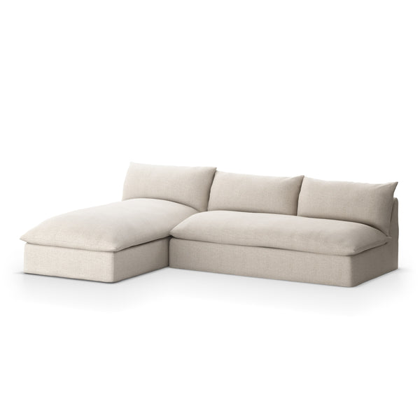 Grant Outdoor 2 Pc Sectional In Faye Sand