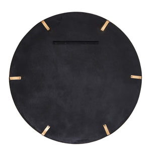 Convex Wall Mirror - Vintage Brass