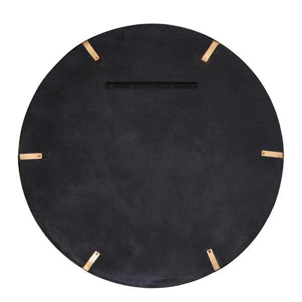 Convex Wall Mirror - Vintage Brass