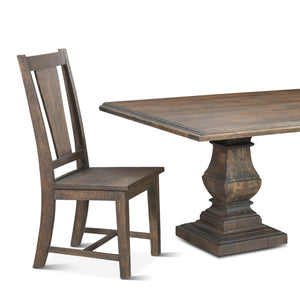 Nimes 98" Dining Table, Weathered Mango