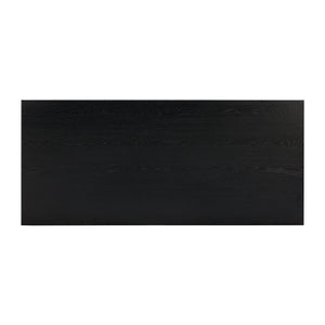 Chelsea Black Oak Rectangular Dining Table