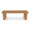 Marina Outdoor Dining Bench Natural Teak