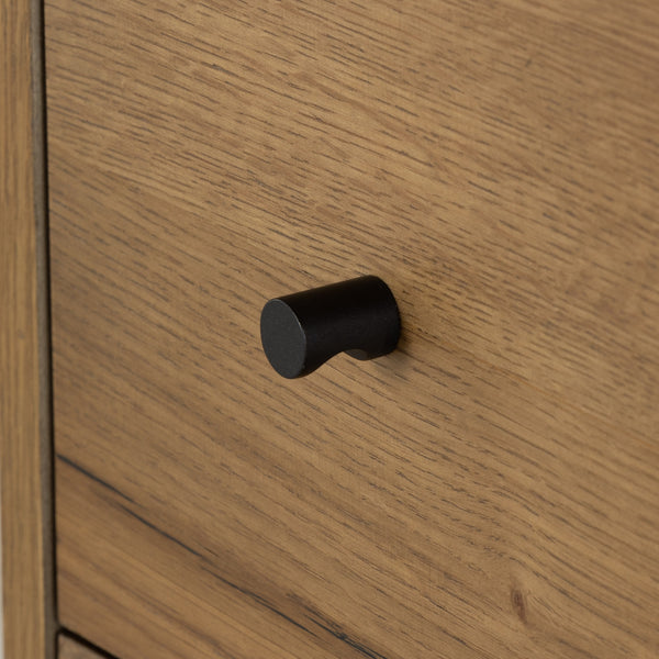 Eaton Nightstand In Amber Oak Resin
