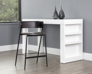 Keanu Counter Stool - Gunmetal