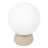 Moe's Ovi Table Lamp with Opal Glass Globe