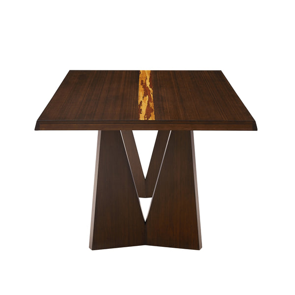 Torrey 84" Dining Table/Table Top with Tiger