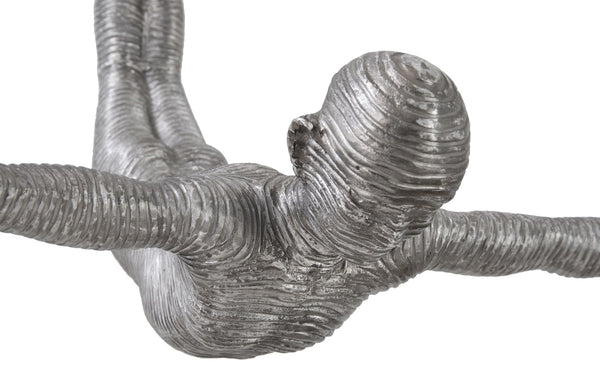 Diving Wall Sculpture, Aluminum, Smallall